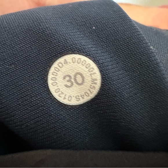 Lululemon Men’s ABC Pant Slim *Warpstreme 32" size 30 True Navy pants M5704S - Picture 9 of 9